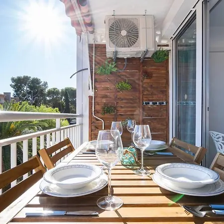 Privilegiado-Tarragona-50Mplaya-Wifi-Pool-Relax8 Buitenkant foto