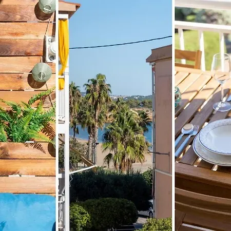 Privilegiado-Tarragona-50Mplaya-Wifi-Pool-Relax8 Buitenkant foto